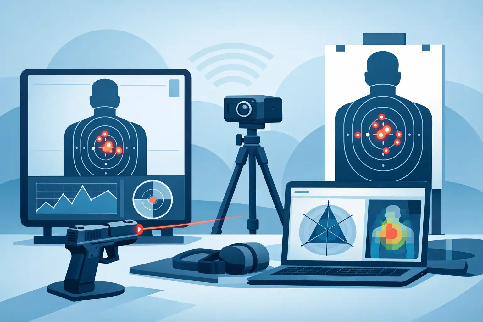 Laser Shot Analysis Setup for Better Practice