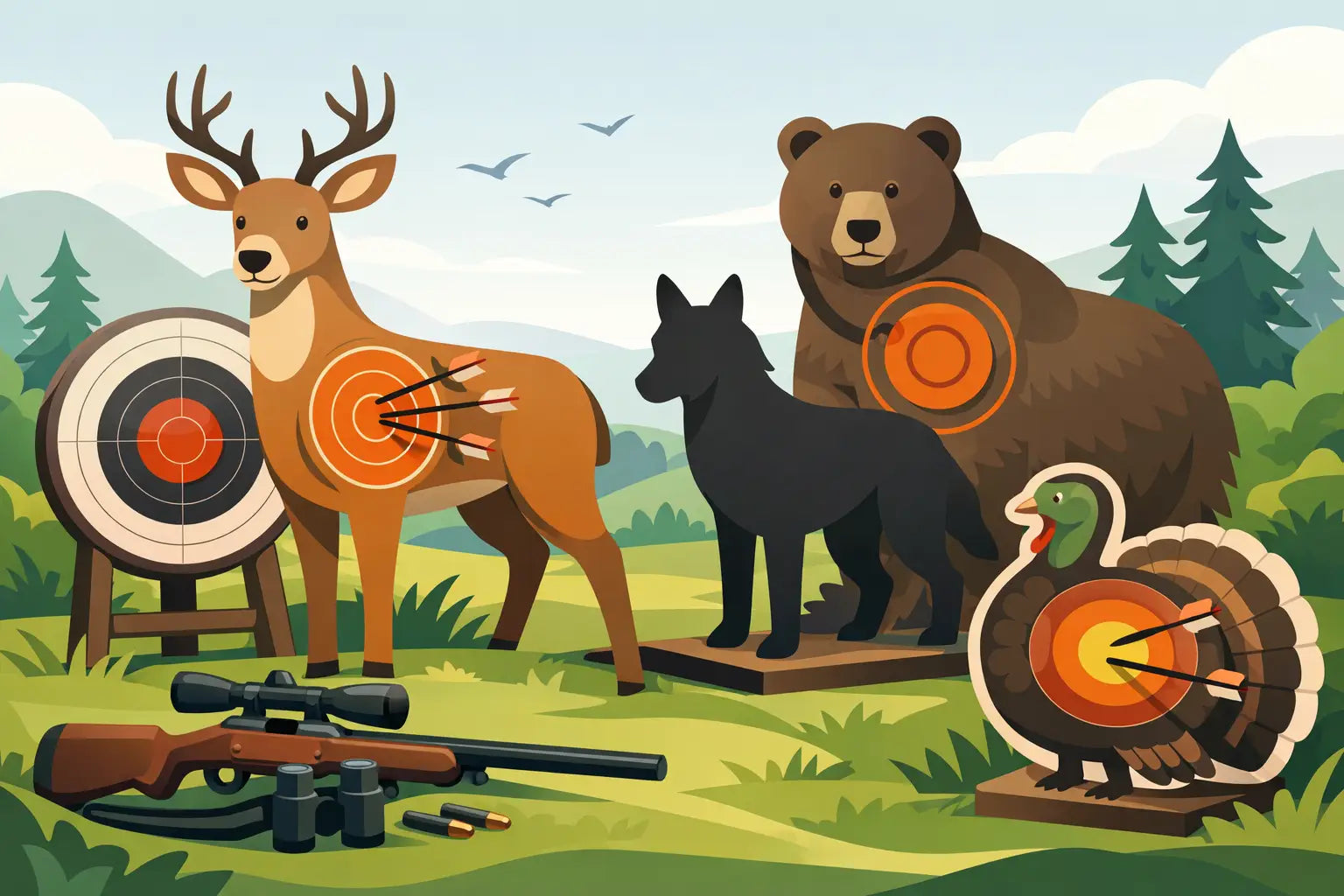 Best Hunting Practice Targets for Better Shots