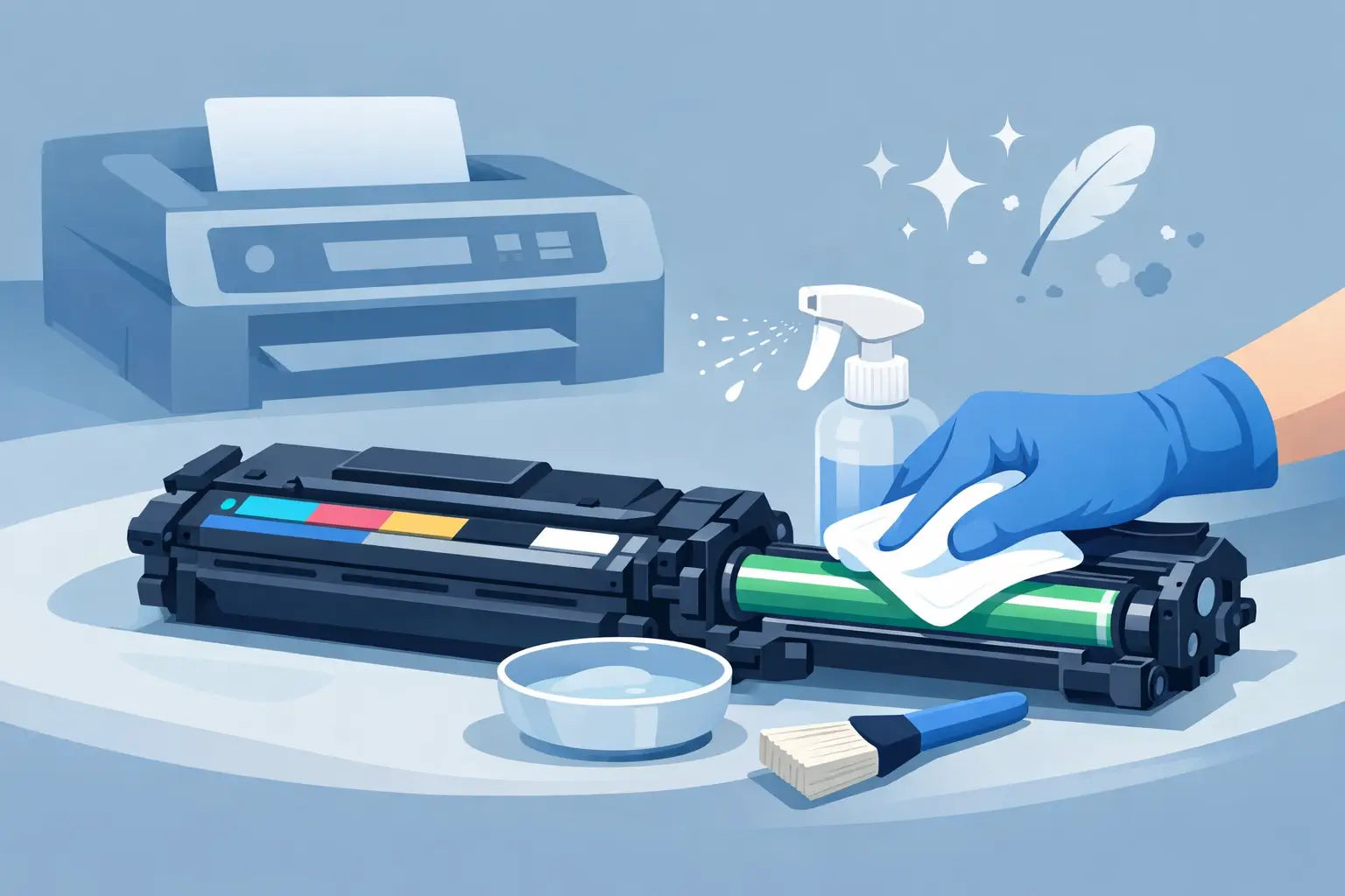 How to Clean Laser Cartridges Without Damage