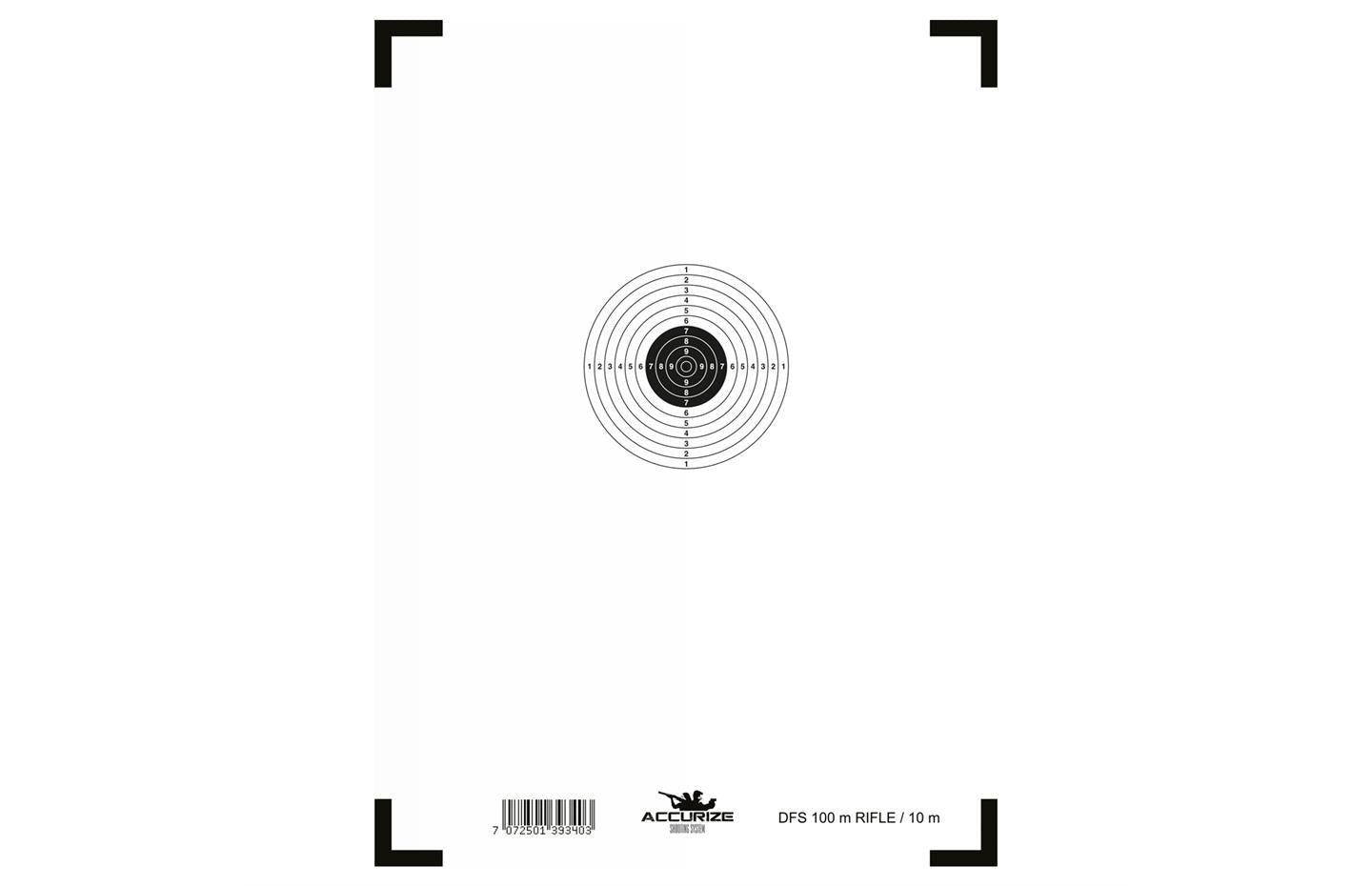 Front target DFS100m/10m