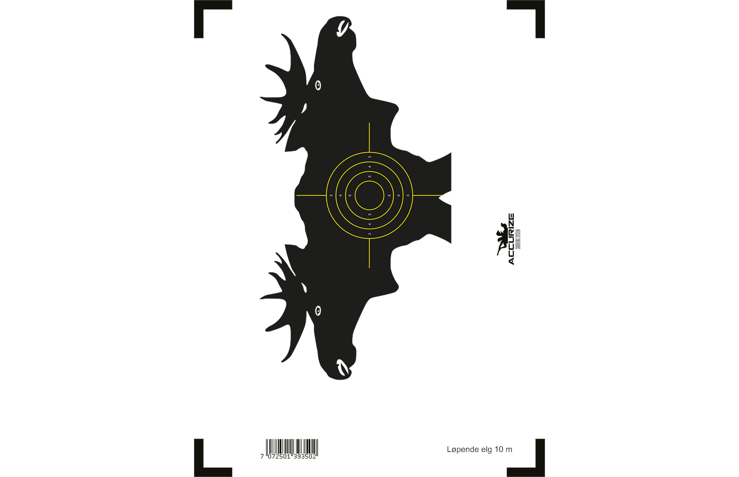 Front target run moose 10 m Main image