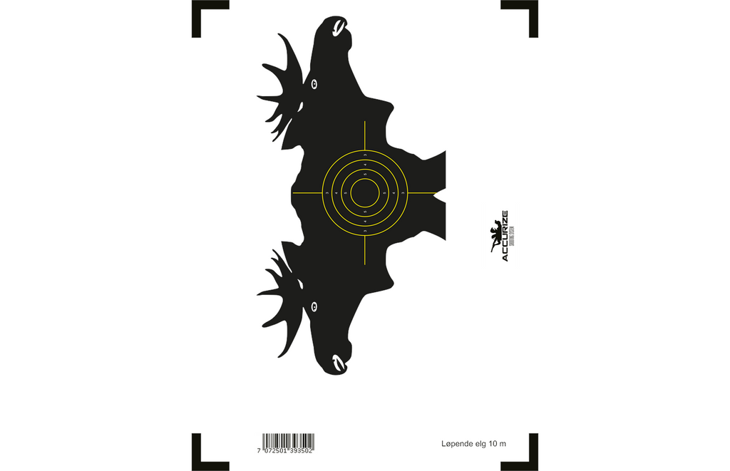 Front target run moose 10 m