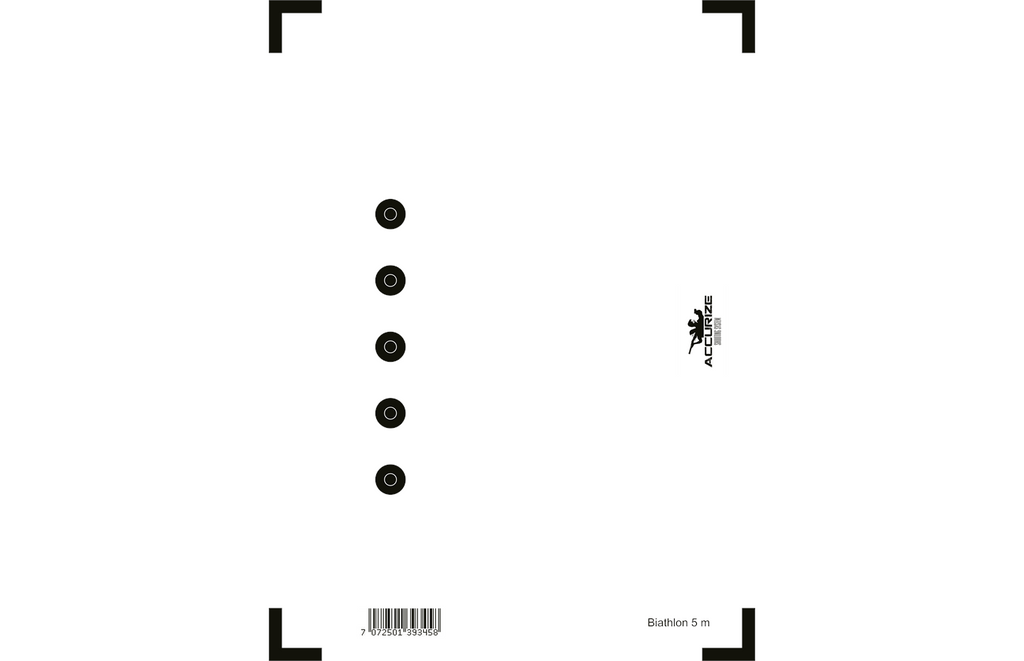 Front target Biathlon/5m