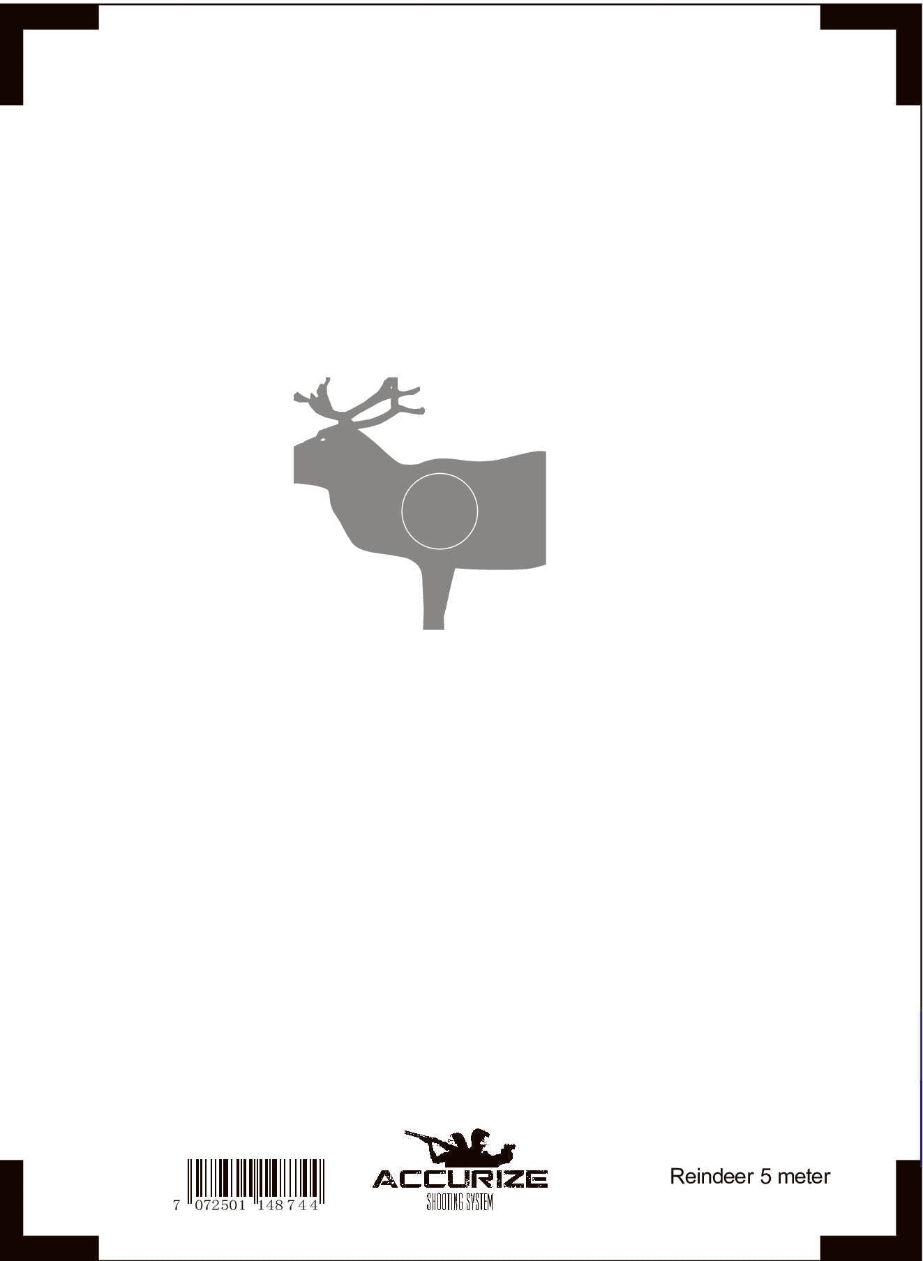 Front target Reindeer Main image