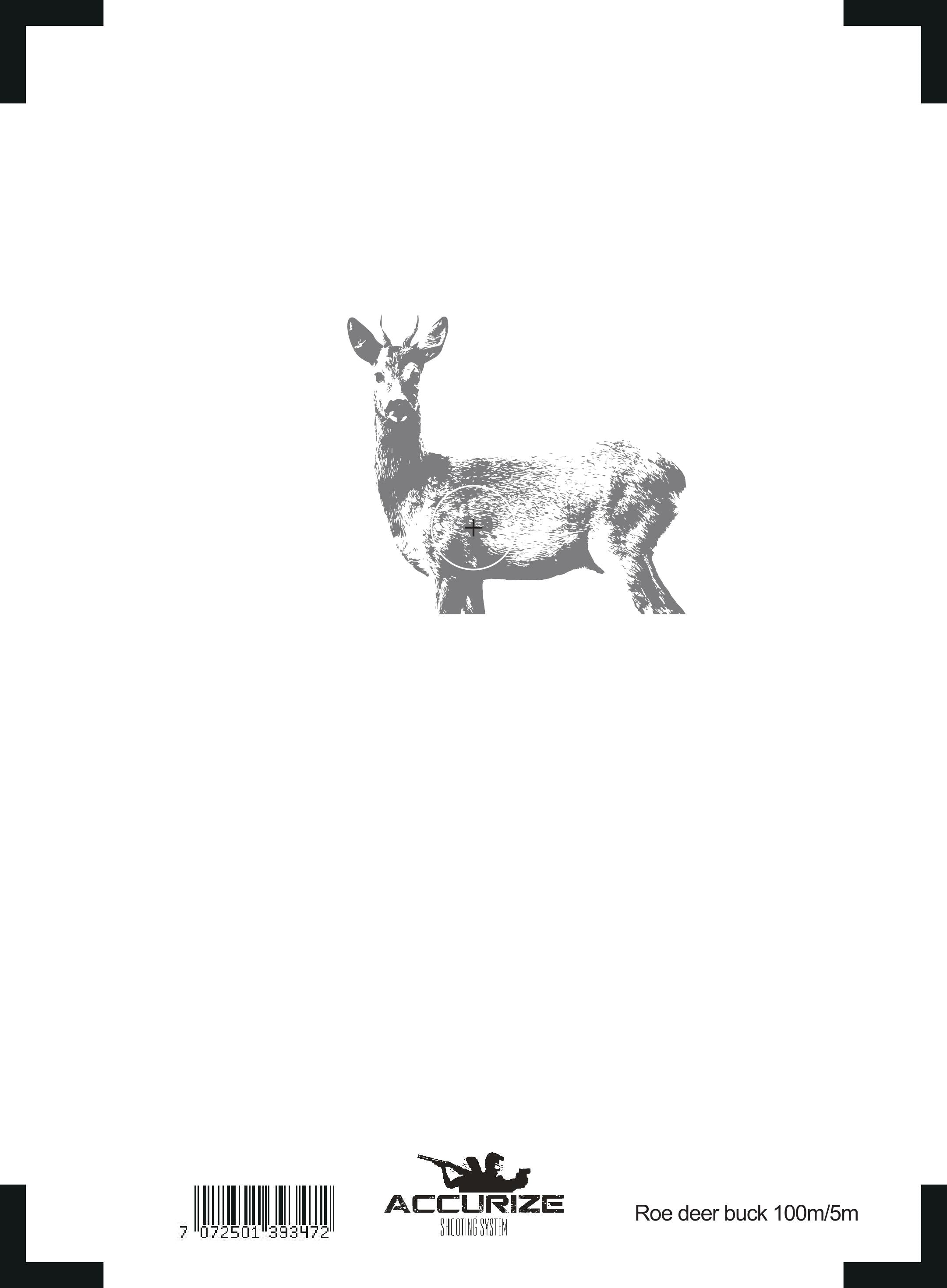 Front target Roe deer /5m