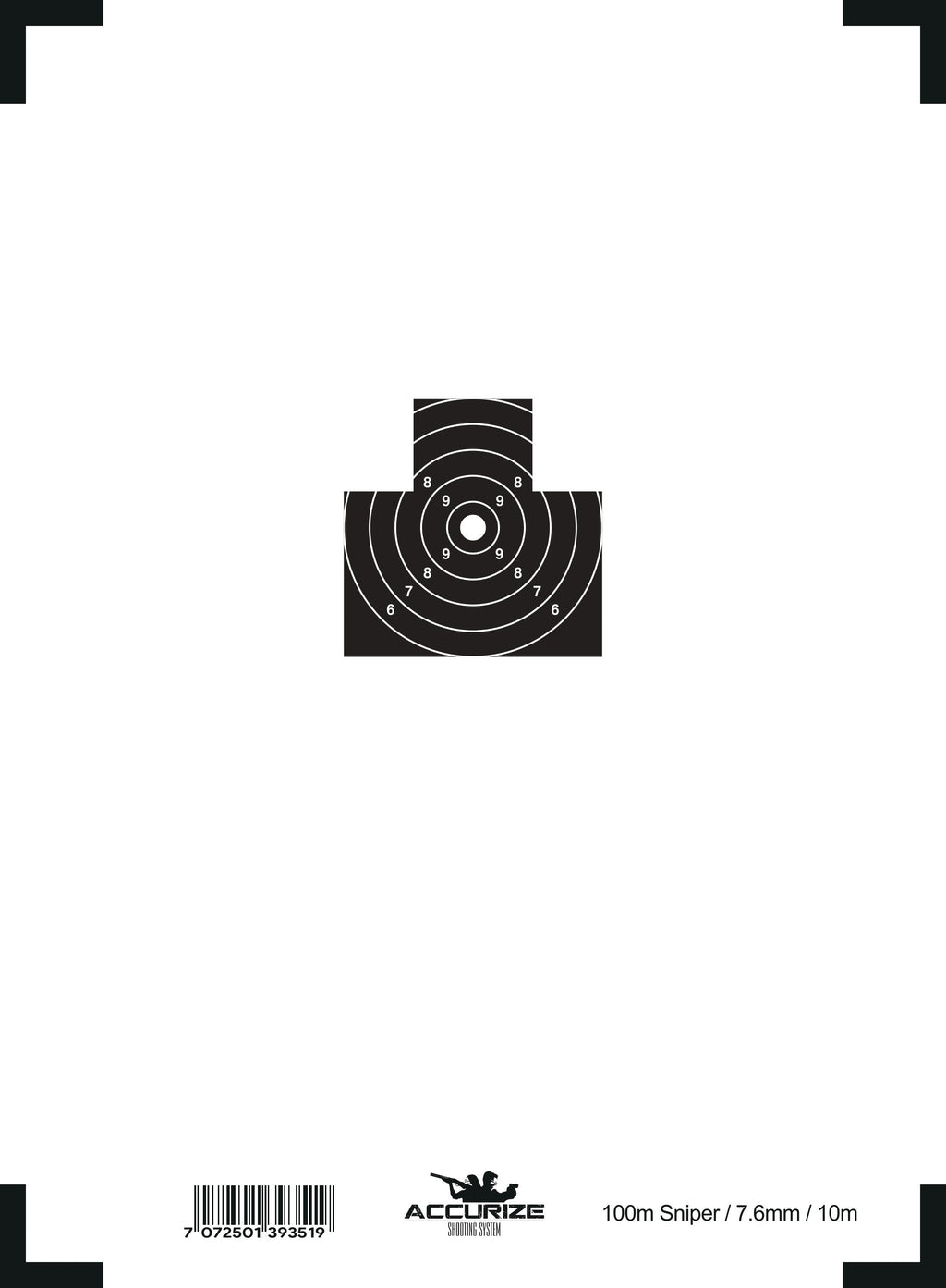 Front target Sniper/10 m